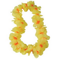 Two Tone Large Petal Leis/Yellow